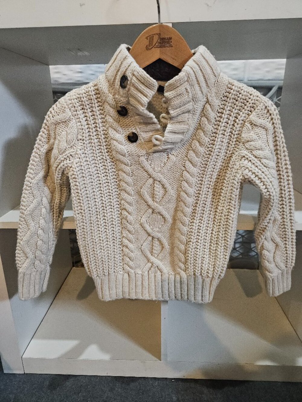 Baby Gap Cable Knit Wool Sweater